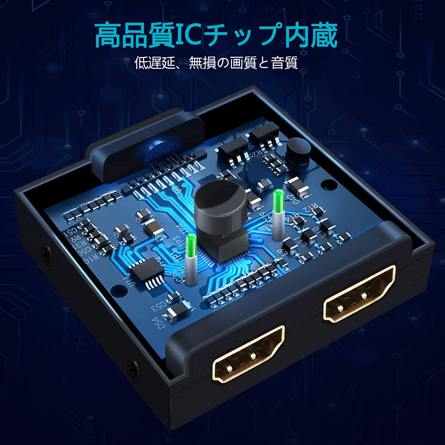 Amazon | HDMI切替器 HDMI分配器 2入力1出力/1入力2出力 Deear 双向